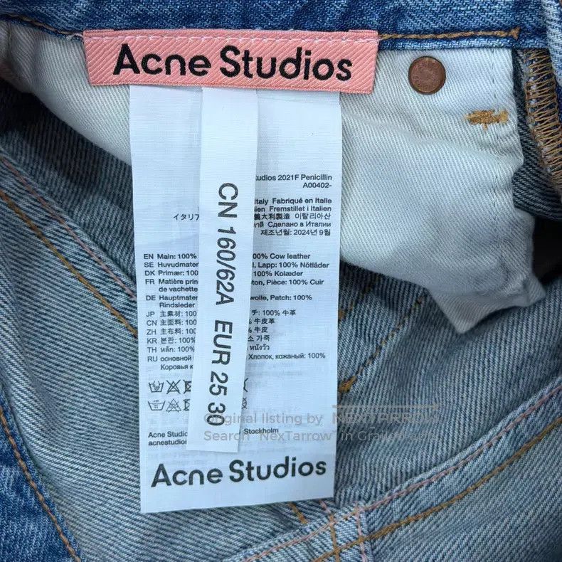 Acne Studios Acne Studios Denim Jeans Size US 30 / EU 46 - 5 Thumbnail