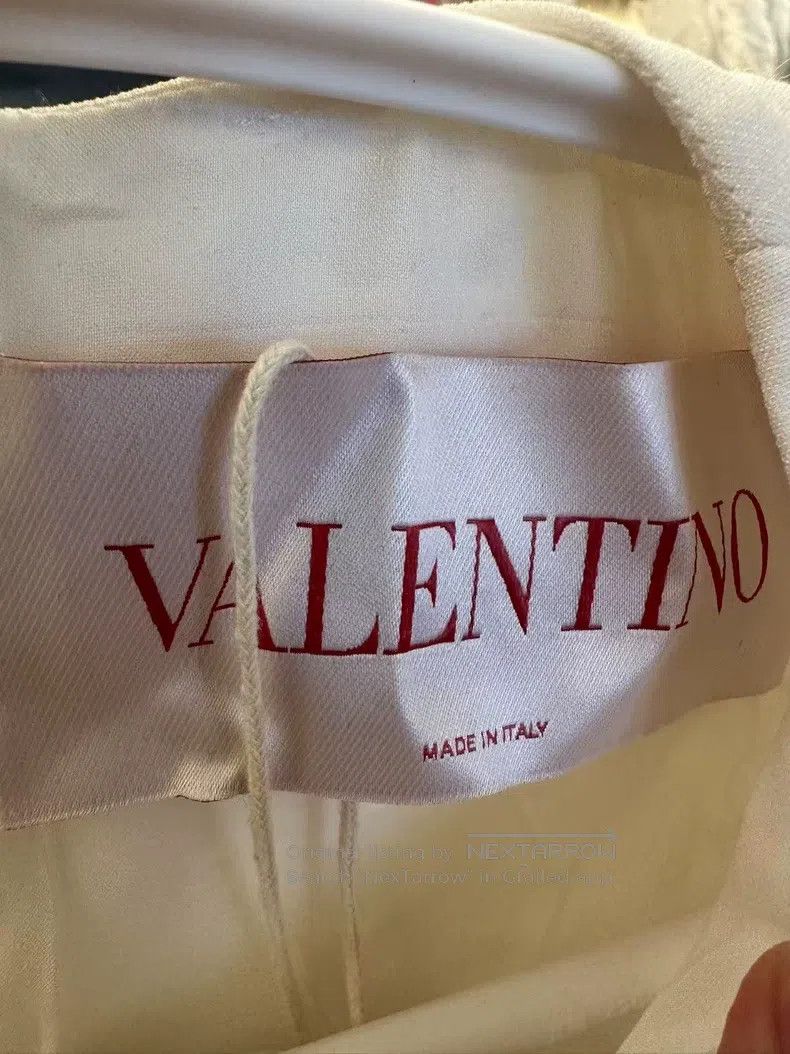 Valentino Valentino Contrasting monogram print short-sleeved dress Size S / US 4 / IT 40 - 3 Thumbnail