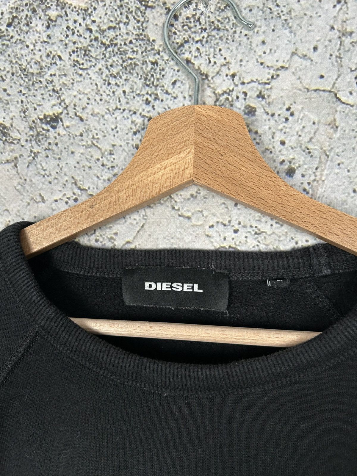 Diesel Vintage Diesel Only The Brave Y2K 00s Graphic Crewneck Size US L / EU 52-54 / 3 - 4 Thumbnail