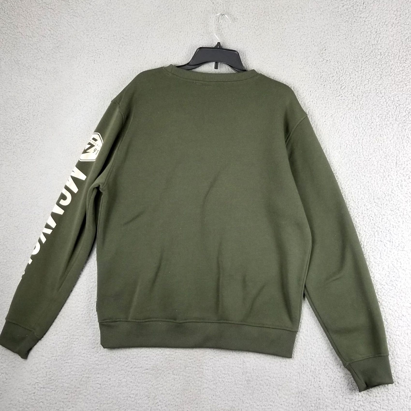 Southpole SOUTHPOLE SWEATSHIRT Men XL Green Chenille Bear Patch Embroidered Logo Zip Pullover Extraship Hip Hop Animals 90s Womens Mens Girls Size US XL / EU 56 / 4 - 7 Thumbnail