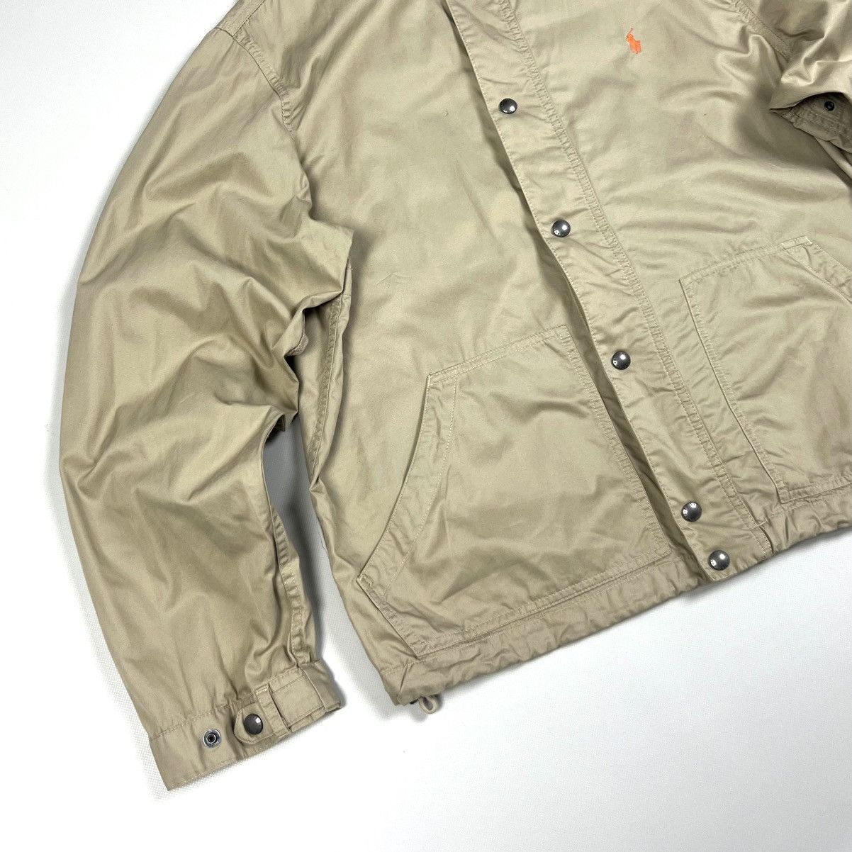 Polo Ralph Lauren × Ralph Lauren × Vintage Vintage Polo Ralph Lauren Logo Cotton Casual Jacket Size M Size US M / EU 48-50 / 2 - 8 Thumbnail
