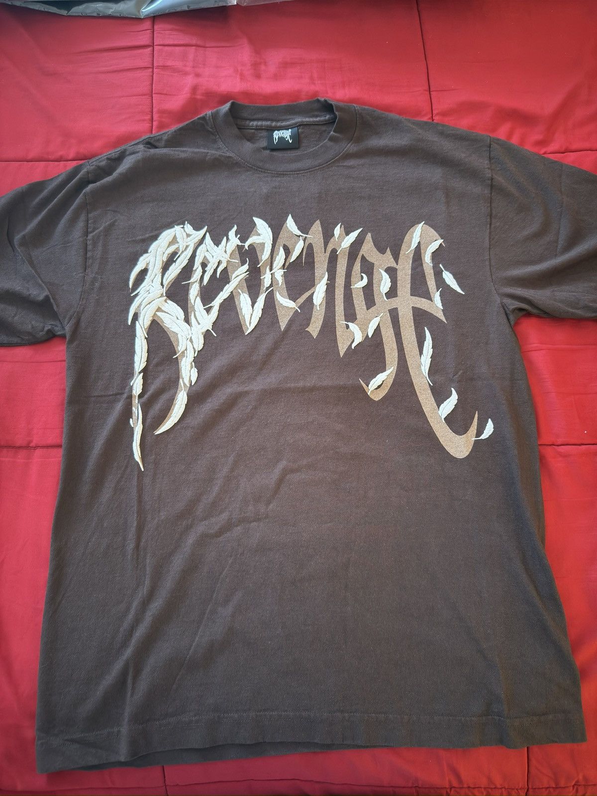 Revenge Revenge x Juice WRLD 999 Dove Tee brown M Size US M / EU 48-50 / 2 - 1 Thumbnail