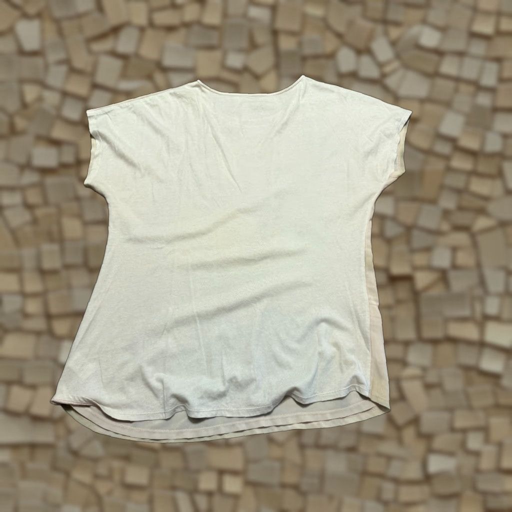 Coldwater Creek Coldwater Creek Shirt Womens Medium Tan Brown Short Sleeve Casual Regular Solid Modern Basic 90s? Size M / US 6-8 / IT 42-44 - 1 Thumbnail
