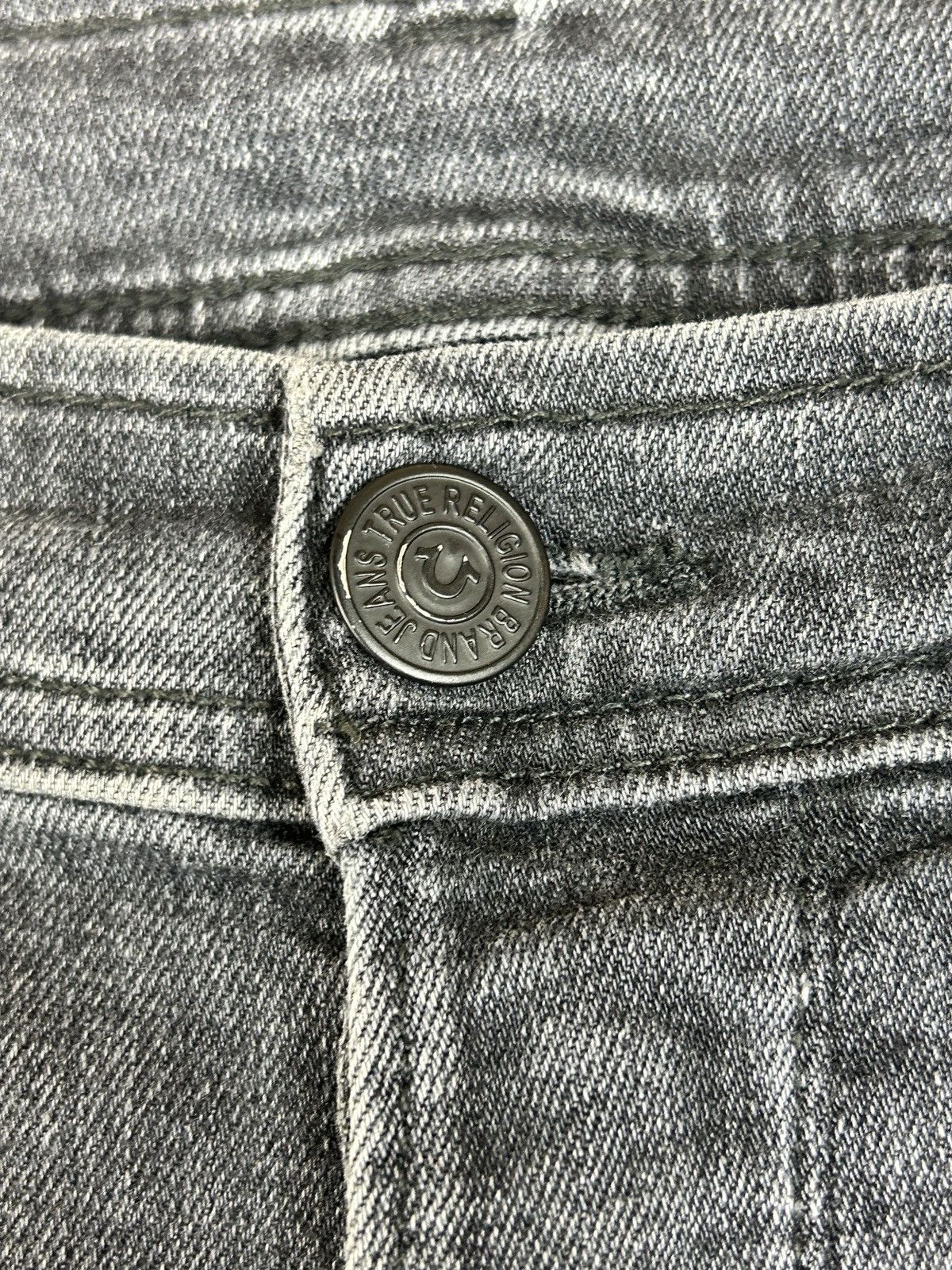 True Religion True Religion Marco Relaxed Taper Slim Denim Jeans Grey 30 Size US 30 / EU 46 - 6 Thumbnail
