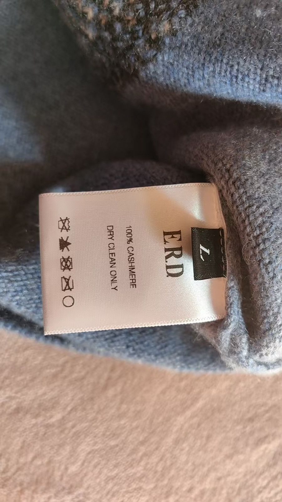 Enfants Riches Deprimes Enfants Riches Deprimes Loro Piana Couple Knit Sz.L Size US L / EU 52-54 / 3 - 4 Thumbnail