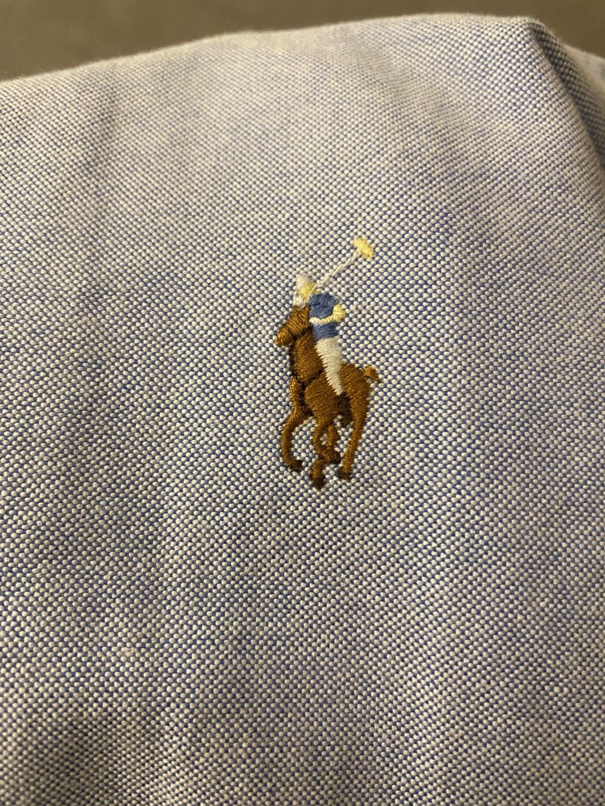 Polo Ralph Lauren Ralph lauren mini pony oxford blue shirt button up Size US XL / EU 56 / 4 - 3 Thumbnail
