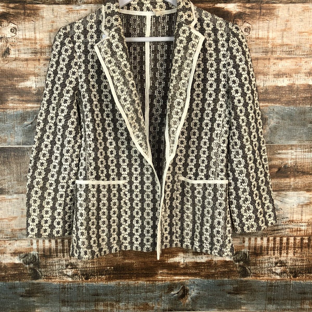 Japanese Brand Japanese Brand Brown Cardigan Knitwear #A1349 Size XS / US 0-2 / IT 36-38 - 6 Thumbnail