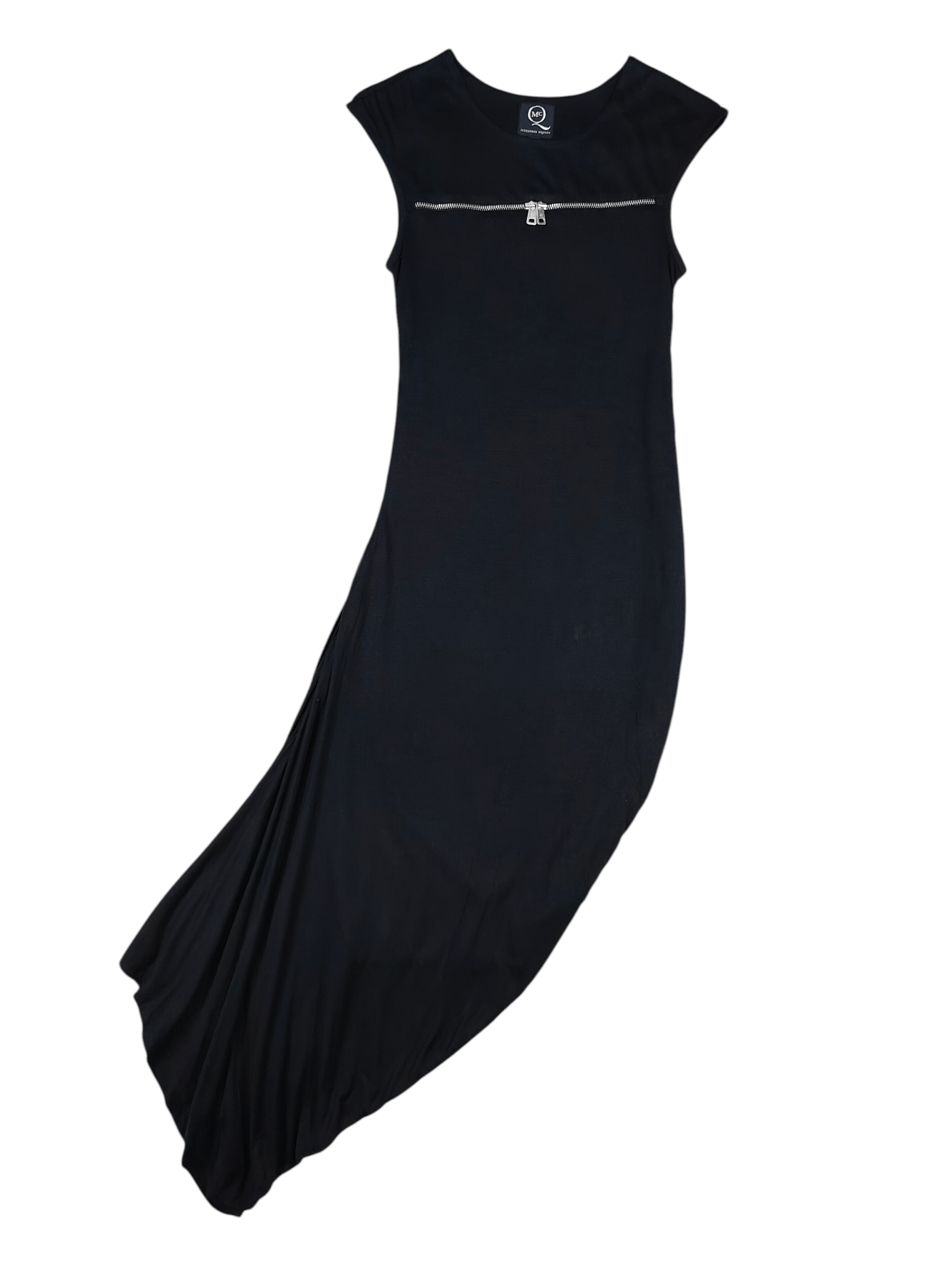 Alexander McQueen SS13 Alexander McQueen❤️‍🔥Gothic Minimalism Asymetric Dress Size S / US 4 / IT 40 - 1 Thumbnail