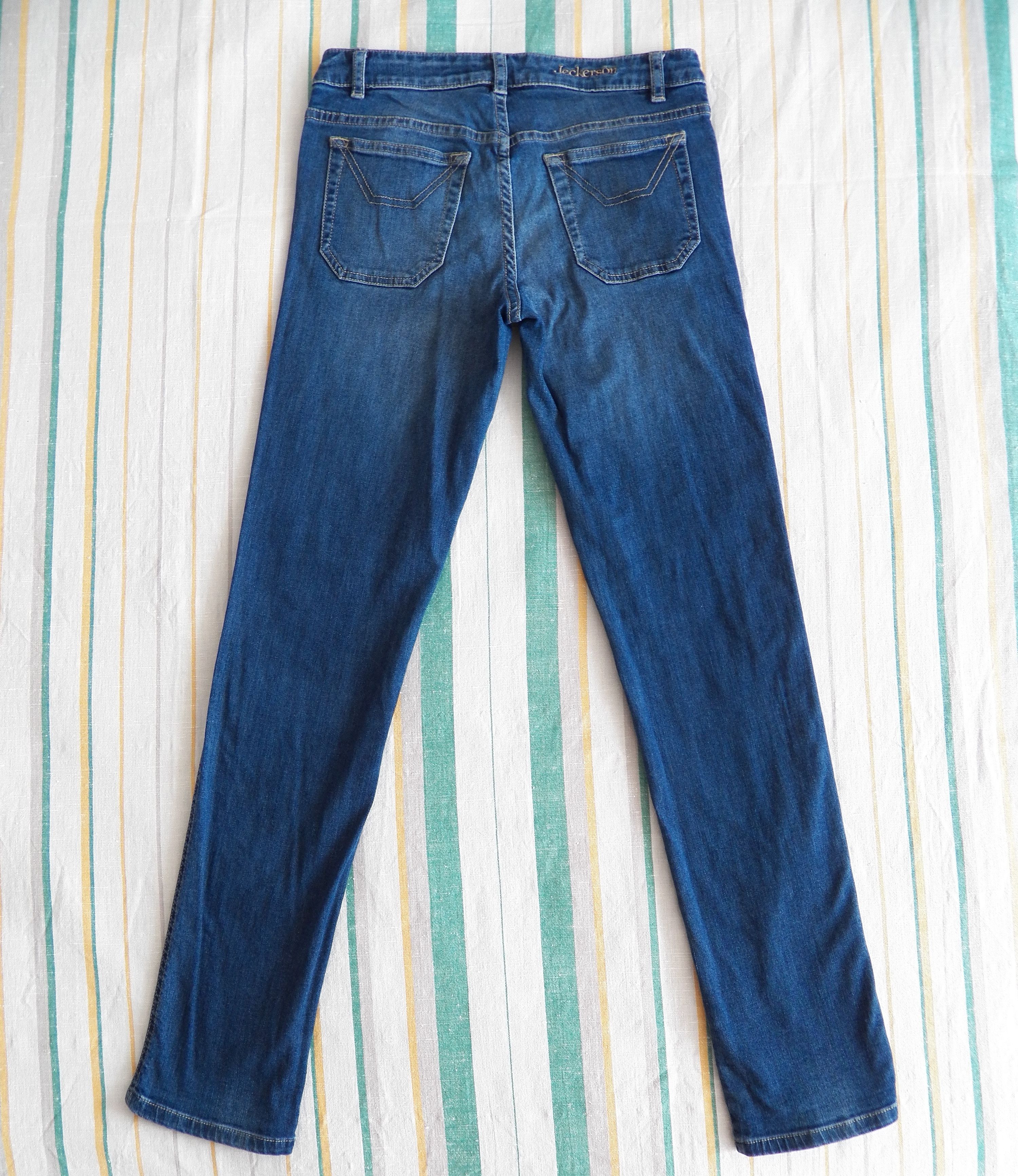 Jeckerson Jeckerson Jeans W27 L29 Panelled Cotton Slim Stretch Skinny Size 27" / US 4 / IT 40 - 9 Thumbnail