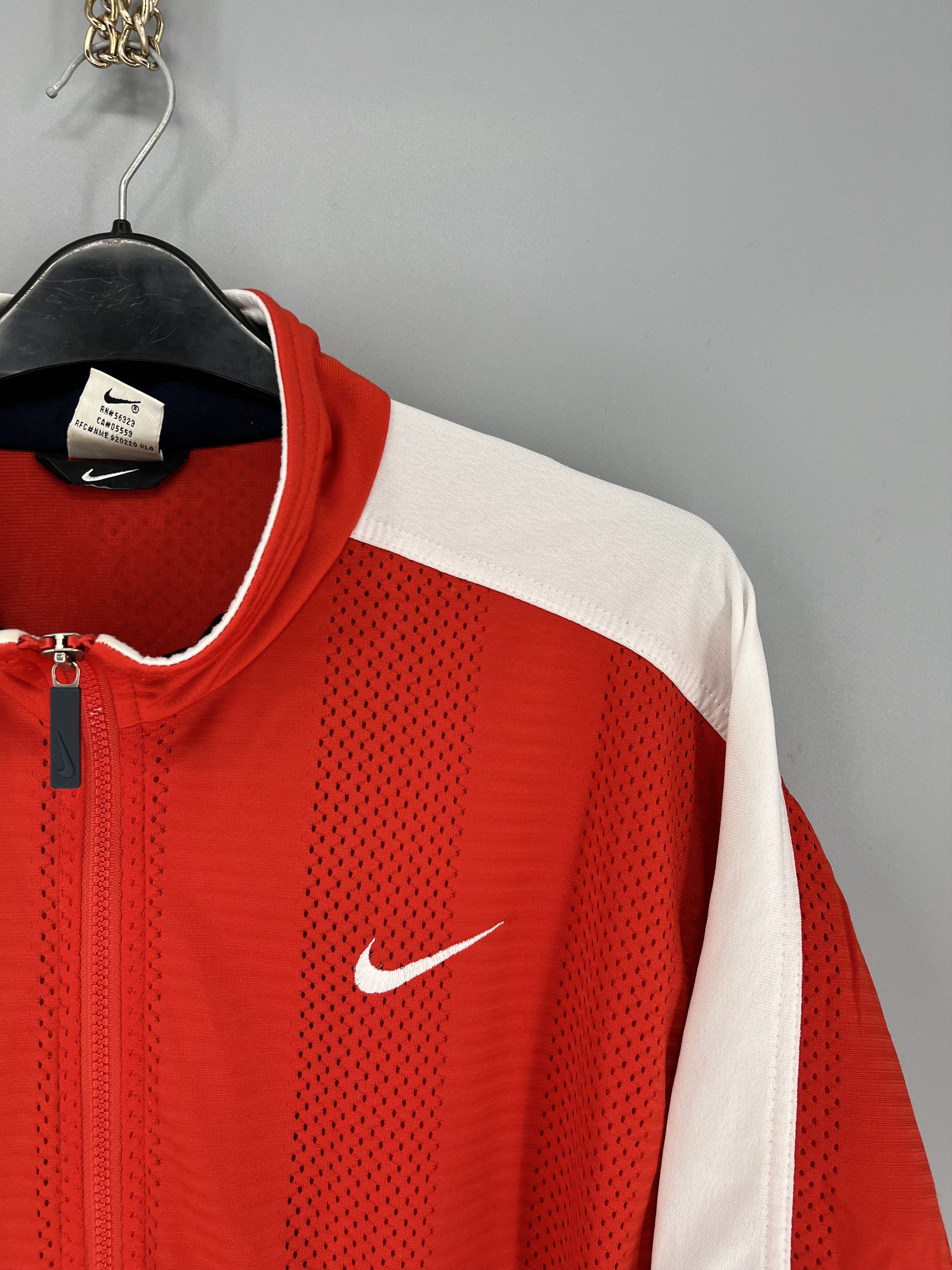 Nike Vintage 90s Jacket Big Logo Rare big Swoosh Size US L / EU 52-54 / 3 - 8 Thumbnail