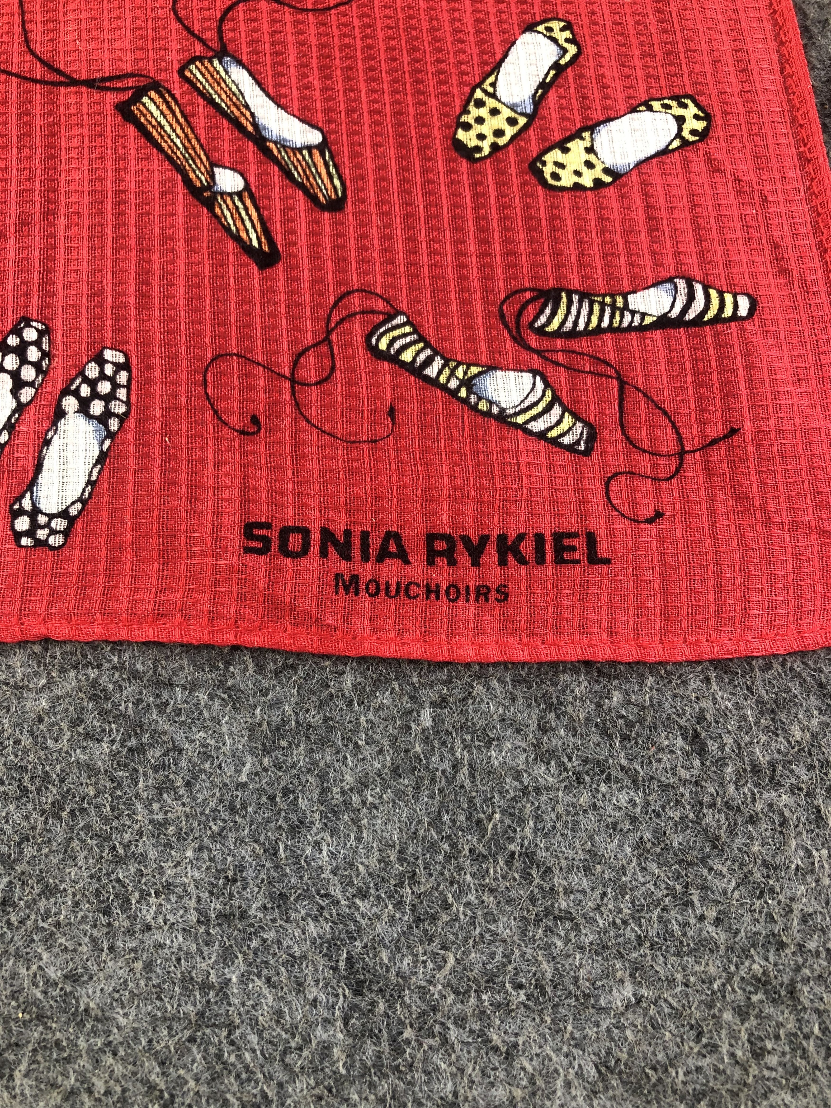 Sonia Rykiel Sonia Rykiel Mouchoirs Handkerchief / Bandana / Neckerchief Size ONE SIZE - 5 Thumbnail