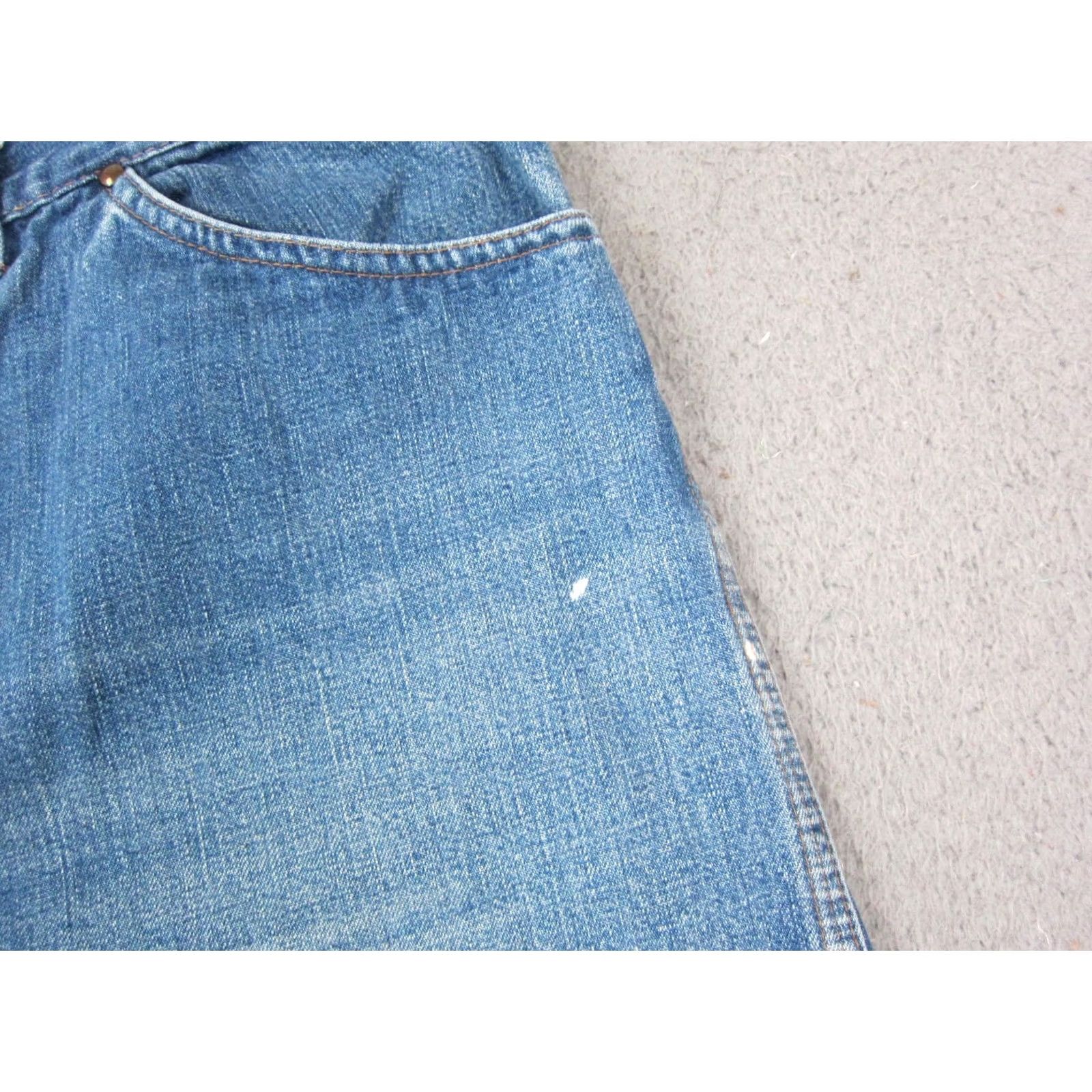 Vintage VINTAGE Oshkosh Jeans Mens 32x25 Blue Denim Baggy Carpenter Zip 70s 5-Pocket Mens Jeans Blue 90s Cowboy Retro - OshKosh B'gosh Size US 32 / EU 48 - 5 Thumbnail