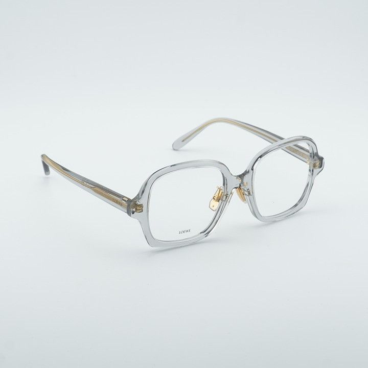 Loewe Loewe LW50070F 020 Eyeglasses Transparent Grey 52mm Square Size ONE SIZE - 5 Thumbnail