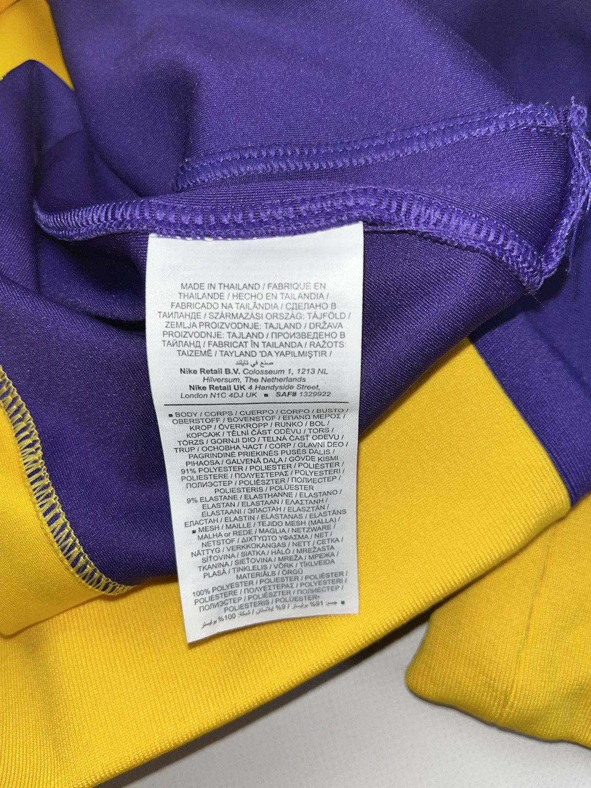 Nike Nike Therma Flex NBA Hoodie Los Angeles Lackers Size US L / EU 52-54 / 3 - 14 Thumbnail