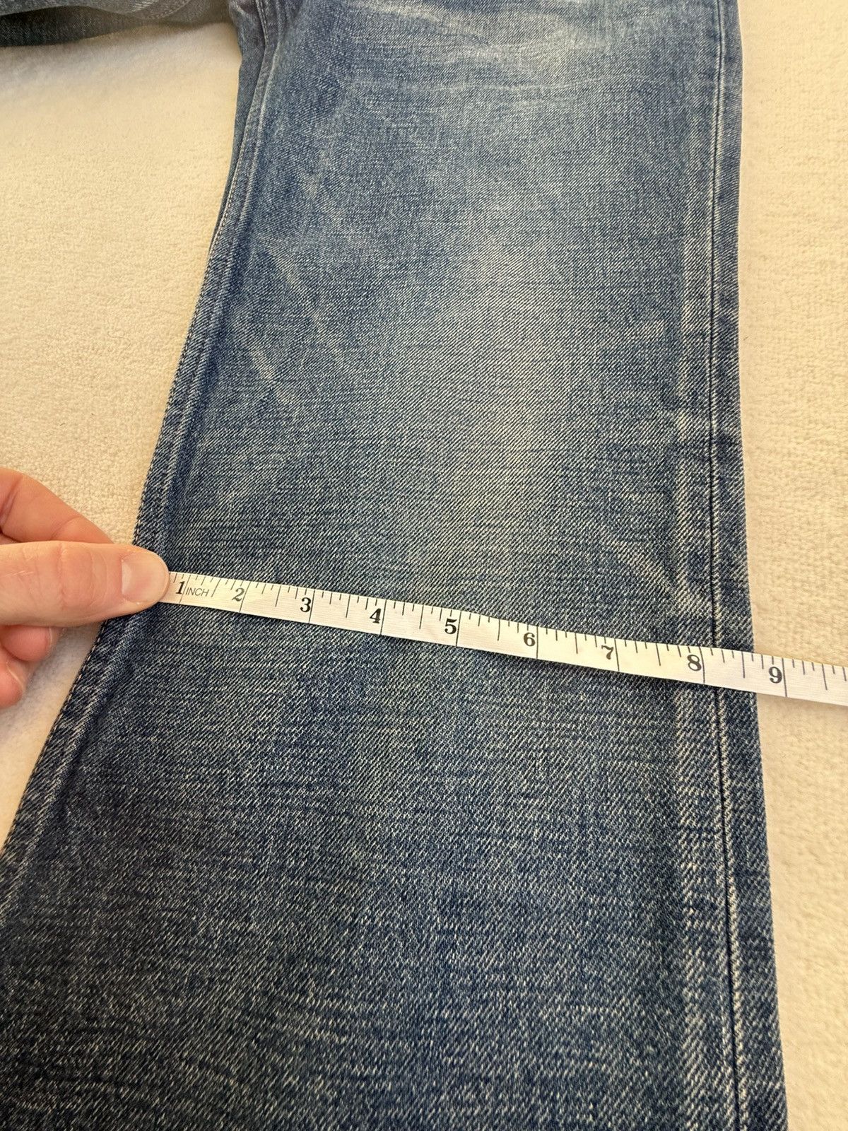 Celine Celine Hedi Slimane Dark union wash Francoise jeans 30 $1200 Size US 30 / EU 46 - 9 Thumbnail