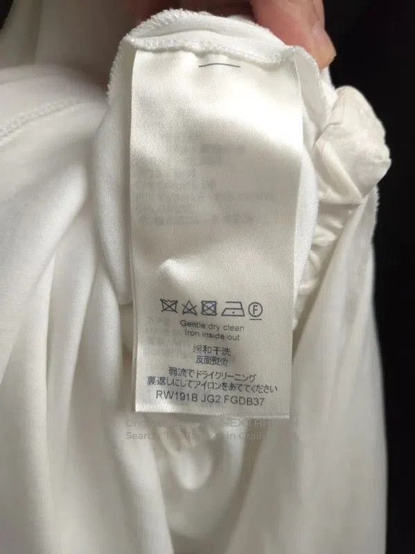 Louis Vuitton White Cotton Dress with Logo .
