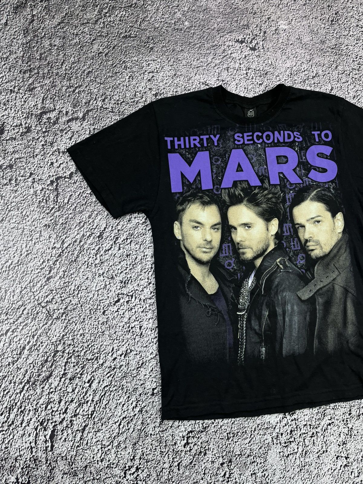 Band Tees Vintage Thirty Seconds To Mars Big Logo T-Shirt Size US M / EU 48-50 / 2 - 2 Thumbnail