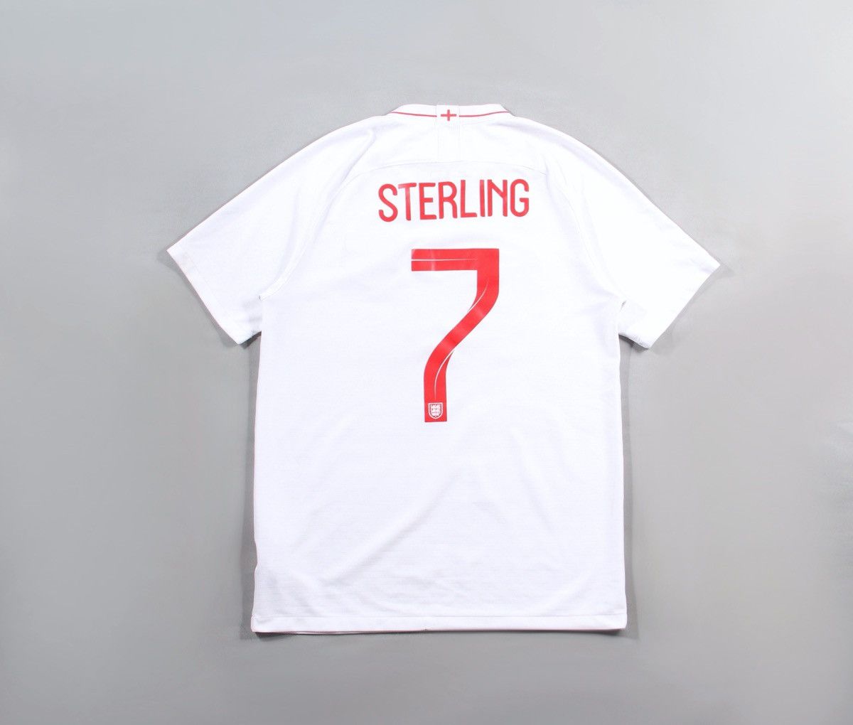 Nike STERLING Nike x England Soccer Football Jersey Shirt White L Size US L / EU 52-54 / 3 - 3 Thumbnail