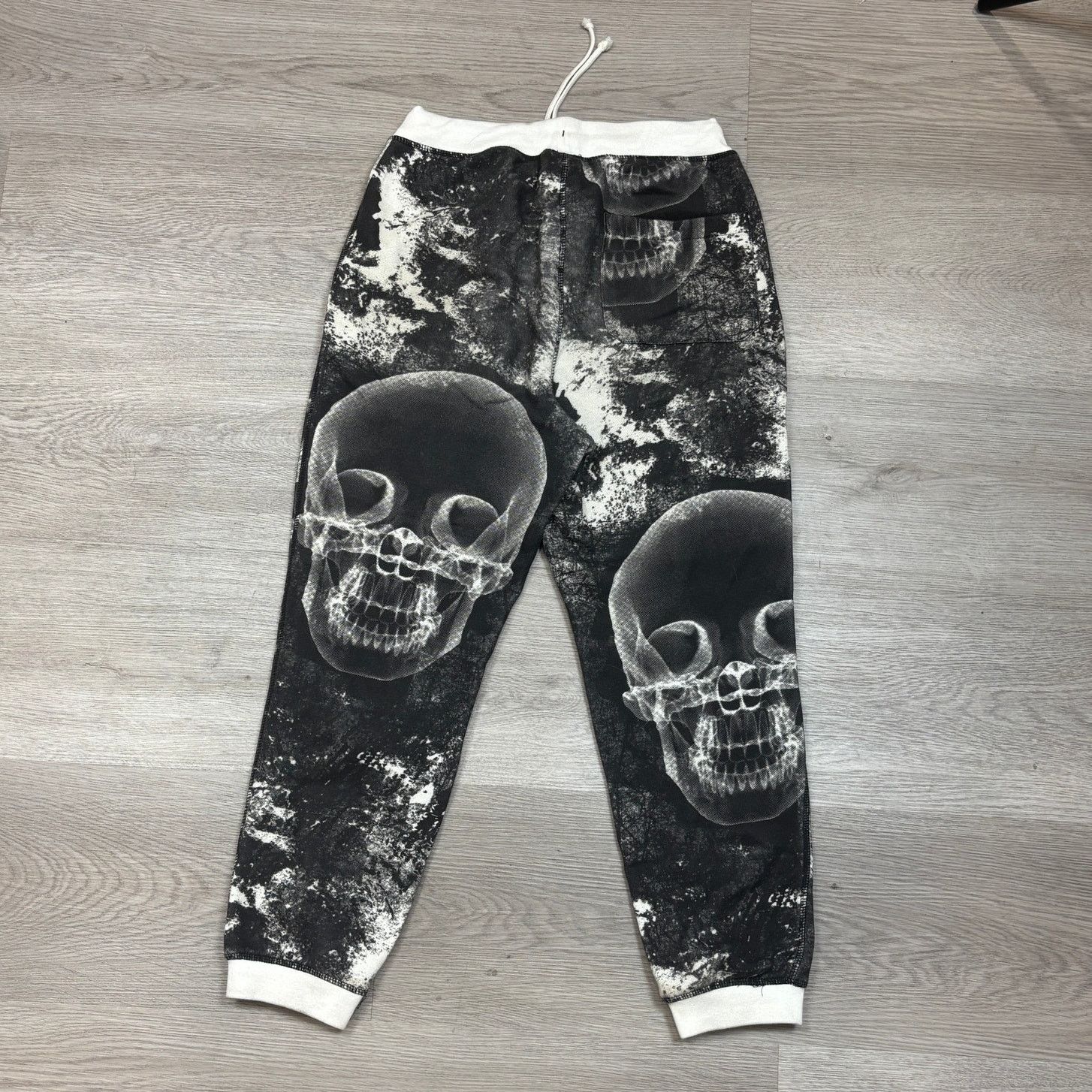 A$AP Rocky × Russell Athletic Russell Athletic x Asap Worldwide Skull Sweatpants Men's XS Size US 27 - 2 Thumbnail
