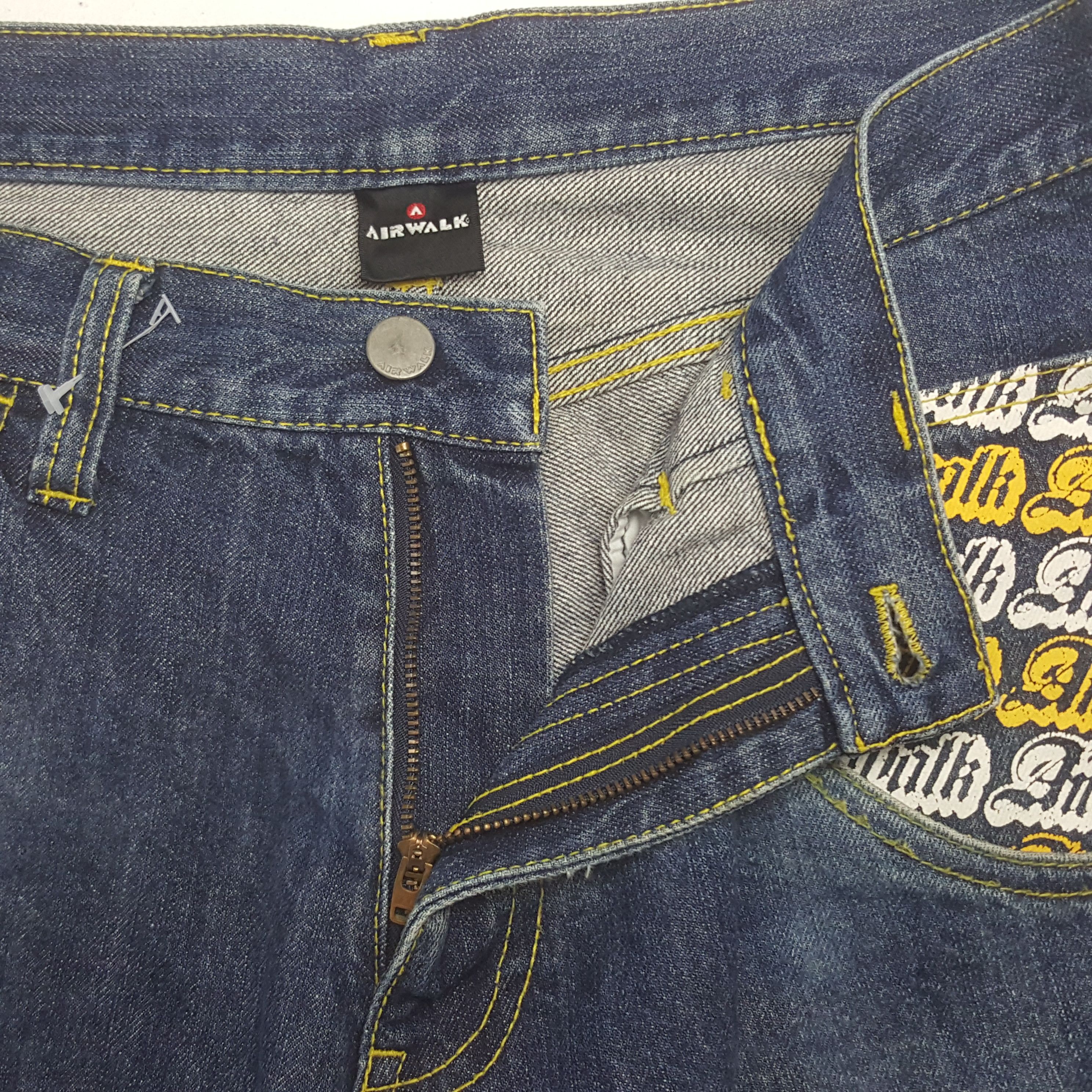 Airwalk Vintage Airwalk American Skateboard Denim Jeans C297N29 Size US 30 / EU 46 - 7 Thumbnail
