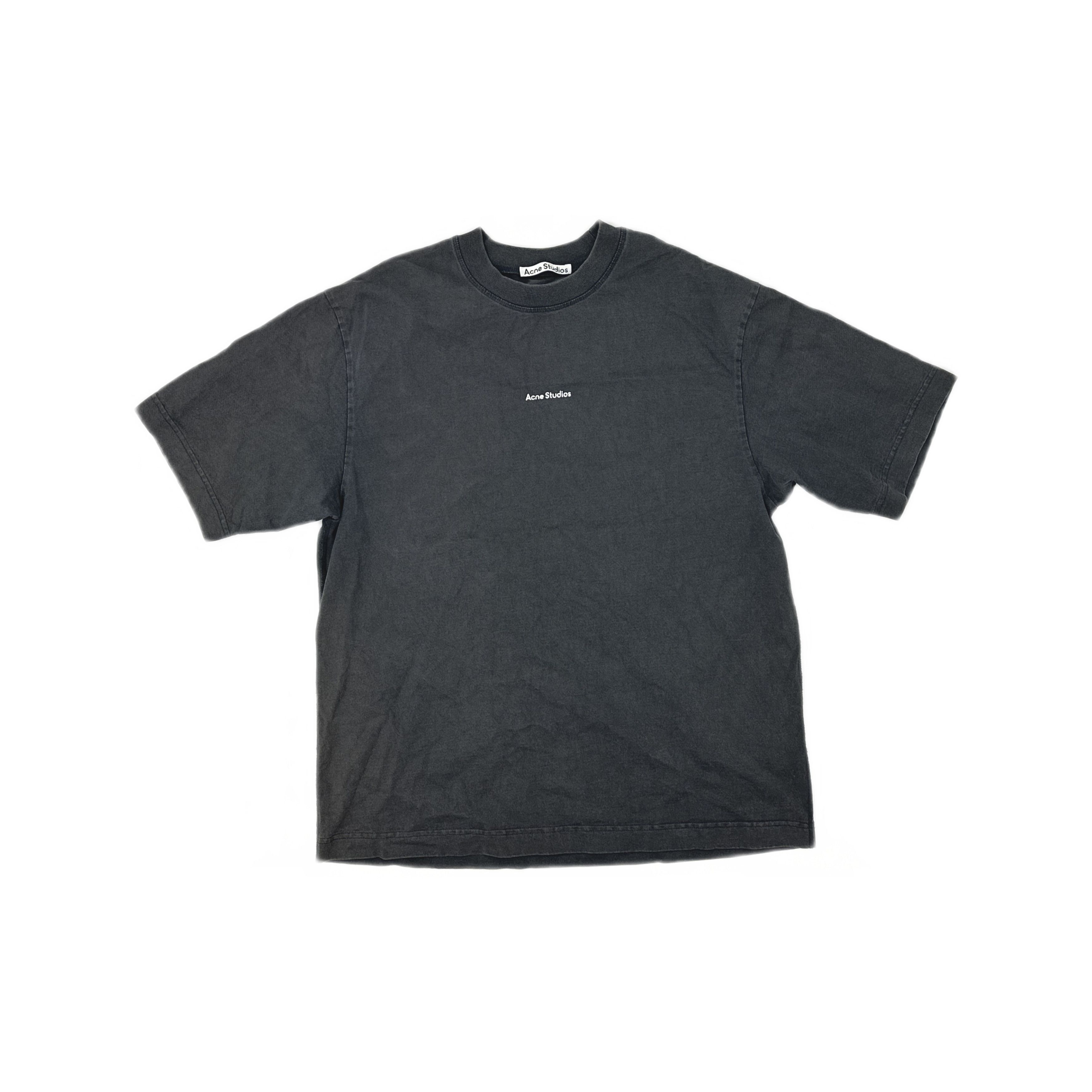 Acne Studios Acne Studios Logo Cotton T-Shirt Size M Size US M / EU 48-50 / 2 - 1 Thumbnail