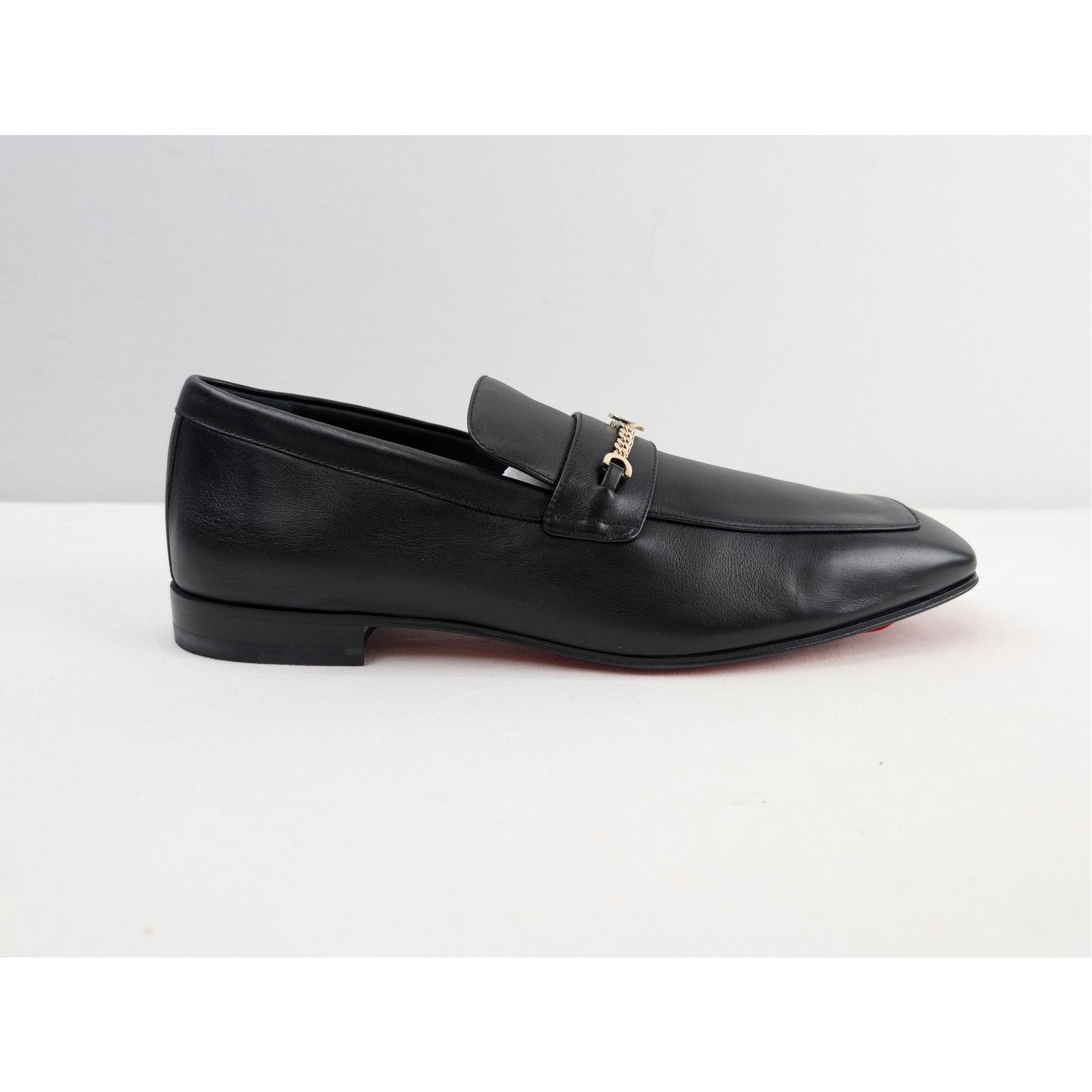 Christian Louboutin o1rshd1 MJ Moc Uomo Flat Shoe Boots in Black Size US 11 / EU 44 - 4 Thumbnail