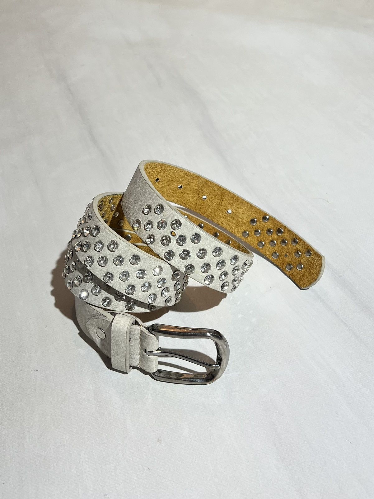 Hysteric Glamour × If Six Was Nine × Vintage Y2K Vintage Leather Belt BB Simon Style Size ONE SIZE - 2 Thumbnail
