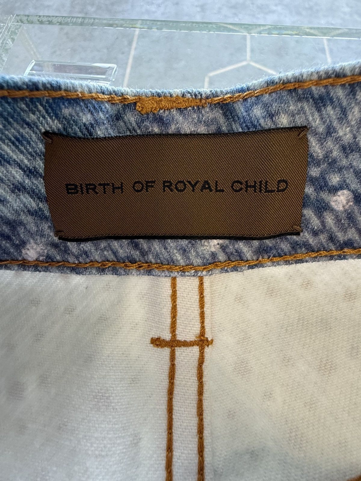 Birth of Royal Child Birth of Royal Child Diamond Boro Denim Size US 34 / EU 50 - 3 Thumbnail
