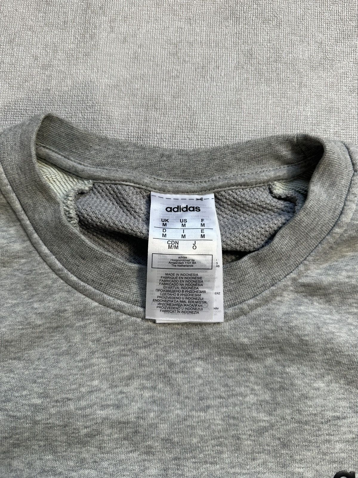 Adidas Adidas Climalite Grey Crewneck Size M Size US M / EU 48-50 / 2 - 8 Thumbnail