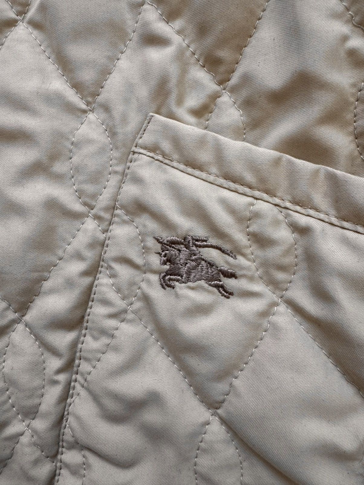 Burberry Vintage Burberrys 90s Nova Check Quilted Coat Jacket Logo Size US L / EU 52-54 / 3 - 5 Thumbnail
