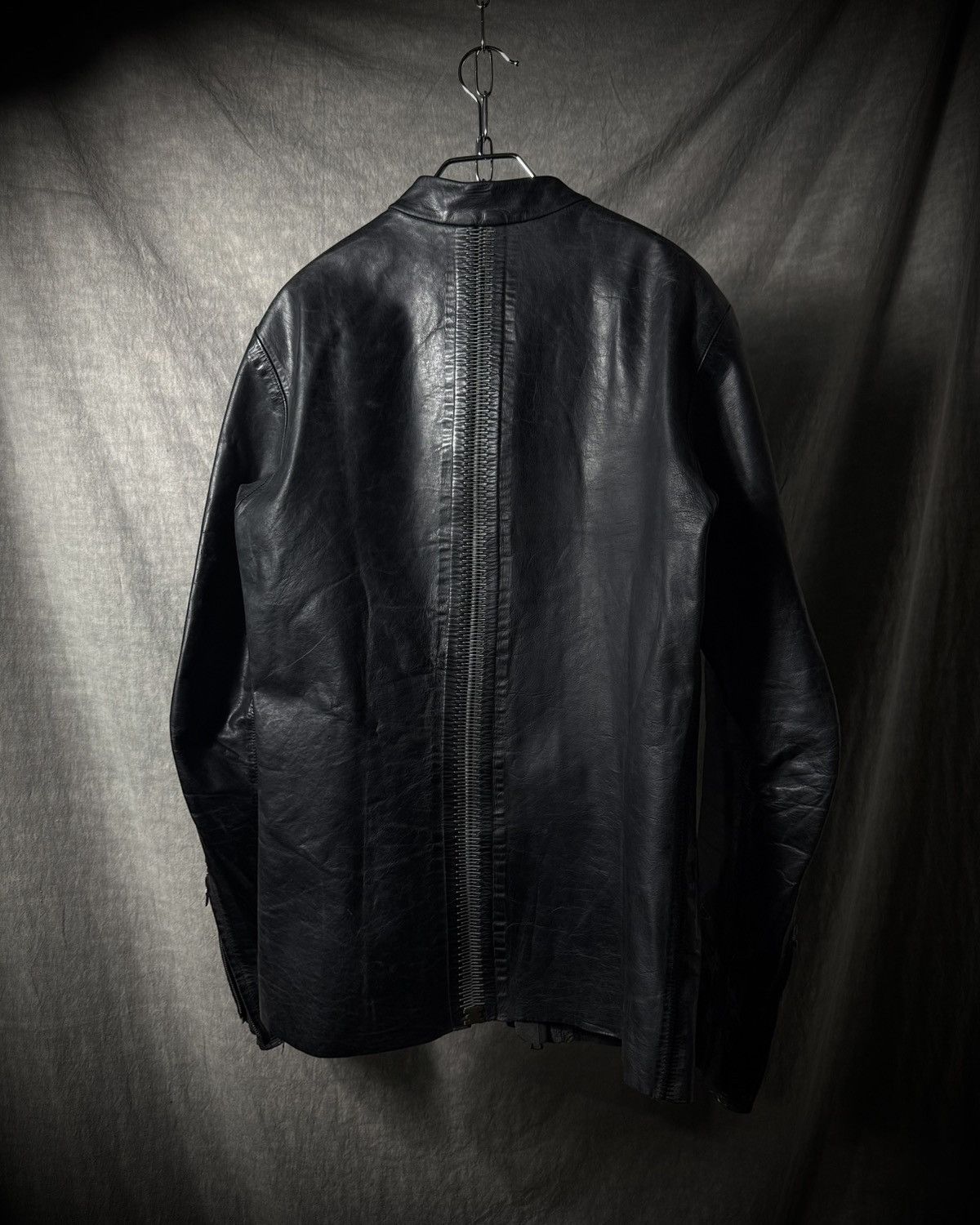 Isaac Sellam Experience ISAAC SELLAM Heavy Calfskin Jacket Size US S / EU 44-46 / 1 - 1 Thumbnail