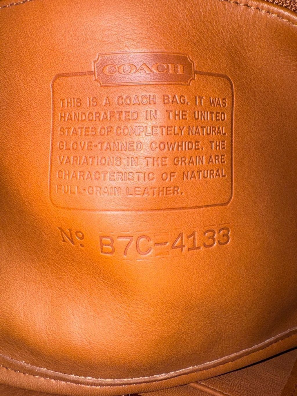 Coach Coach Waverly Leather Bag/ Tote 1996 Size ONE SIZE - 12 Thumbnail