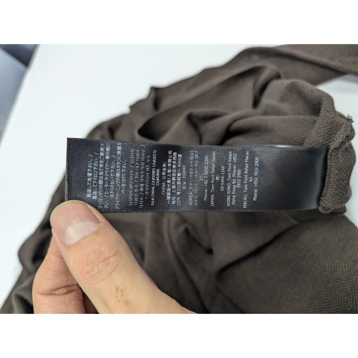 Tom Ford o1rshd1 Knitwear Polo Shirt in Ebony Size US M / EU 48-50 / 2 - 20 Thumbnail