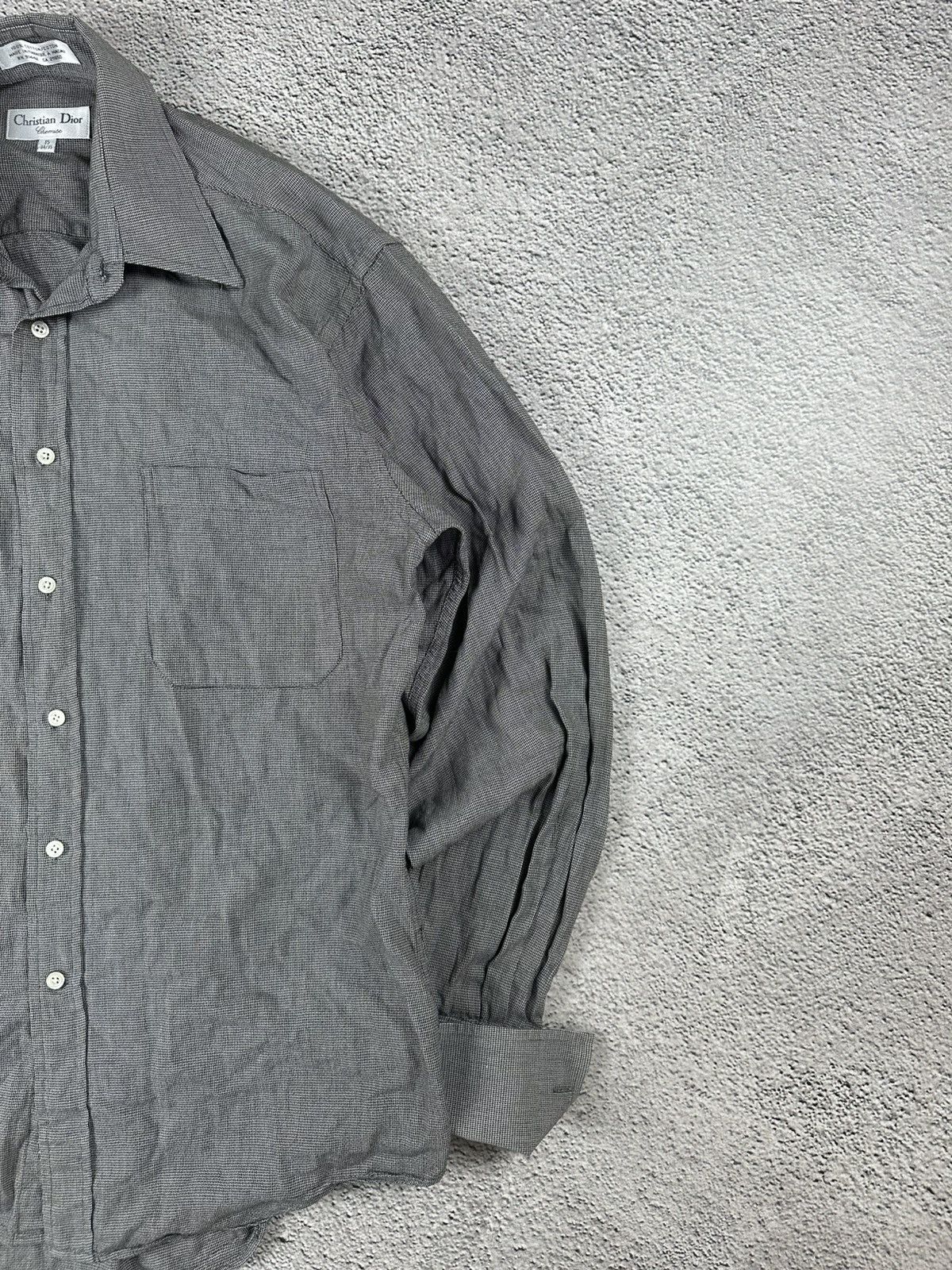 Christian Dior Monsieur Vintage Christian Dior Old Money Shirt Cotton Size US L / EU 52-54 / 3 - 5 Thumbnail