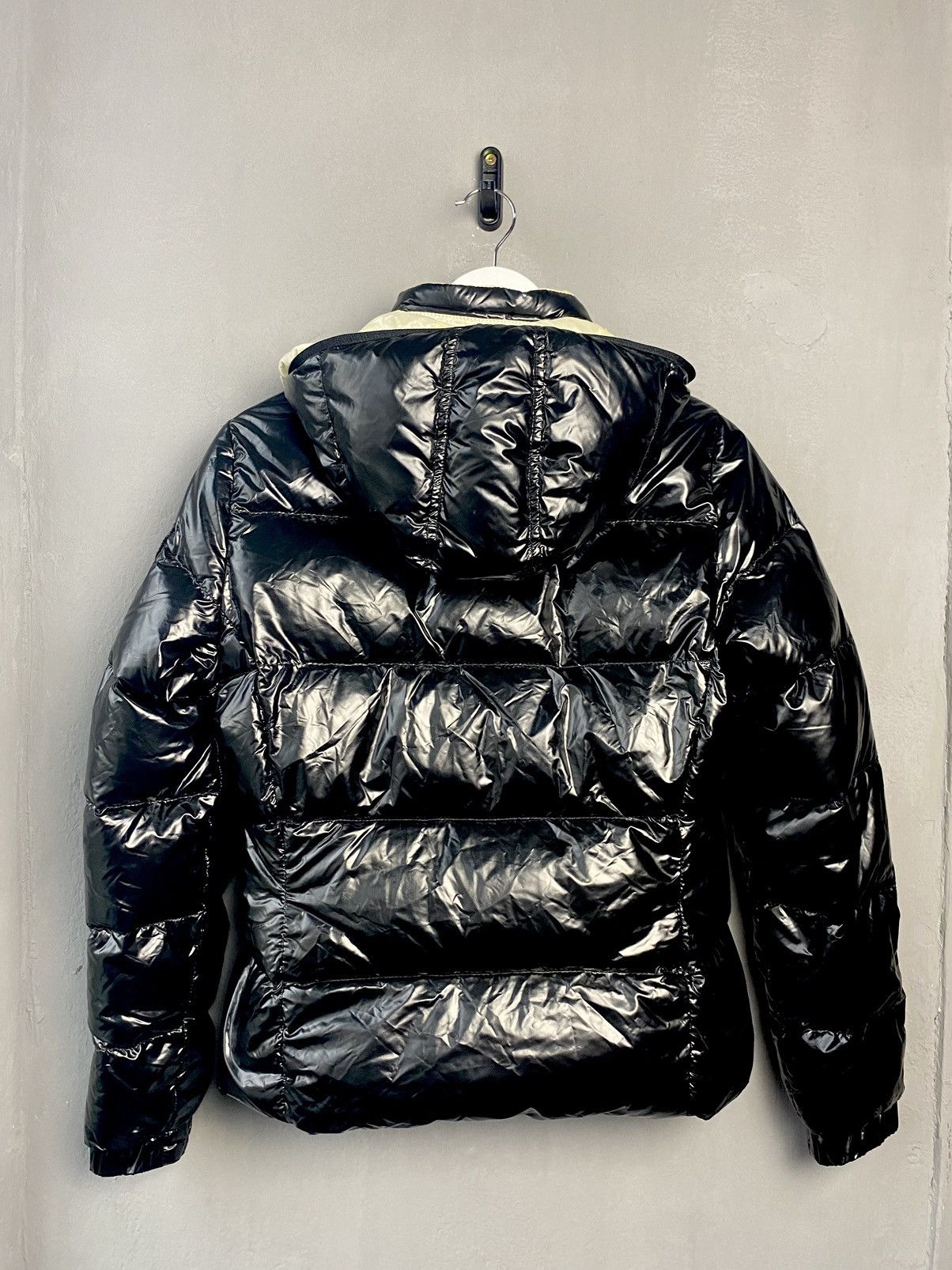 Moncler MONCLER Badia Authentic Black Big Logo Down Jacket Womens Size M / US 6-8 / IT 42-44 - 2 Thumbnail