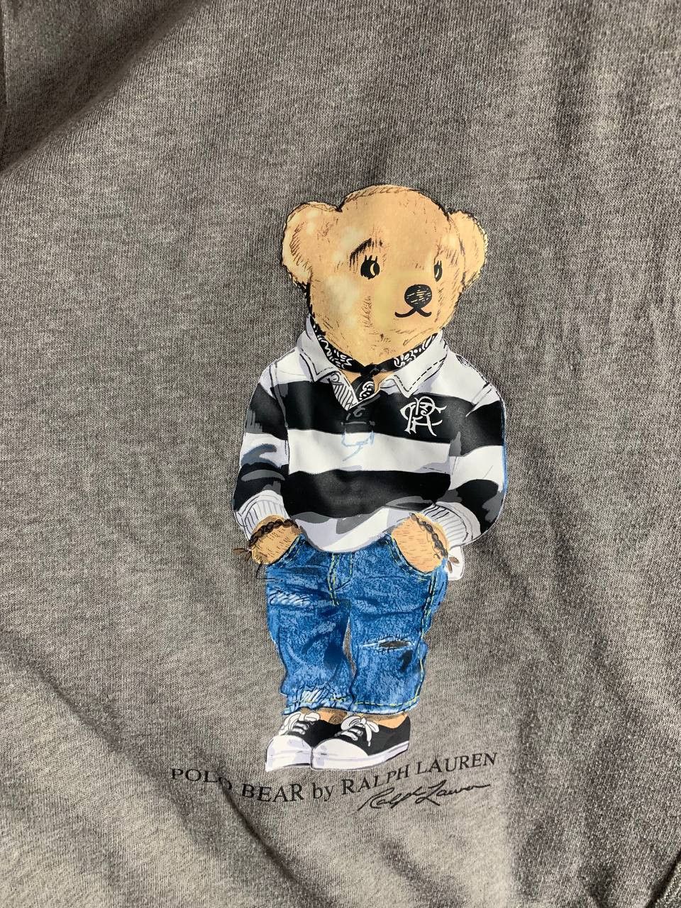 Polo Ralph Lauren Vintage Polo Ralph Lauren Bear Sweatshirt Casual Y2K 90s Size M / US 6-8 / IT 42-44 - 2 Thumbnail