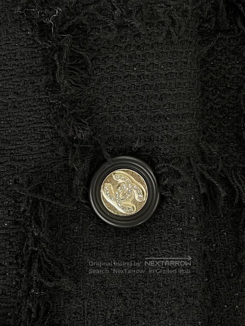 Chanel Chanel Black full-tassel four-pocket jacket Size XS / US 0-2 / IT 36-38 - 5 Thumbnail