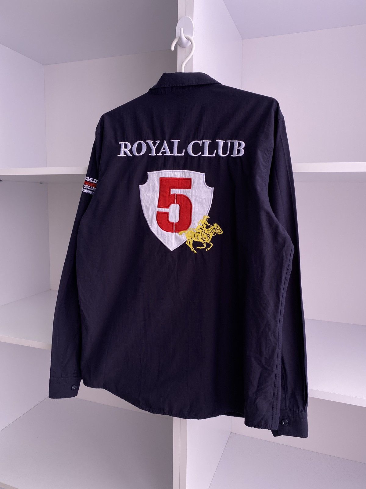 Vintage Vintage Royal Club Polo Ralph Lauren Style Shirt Size US L / EU 52-54 / 3 - 8 Thumbnail