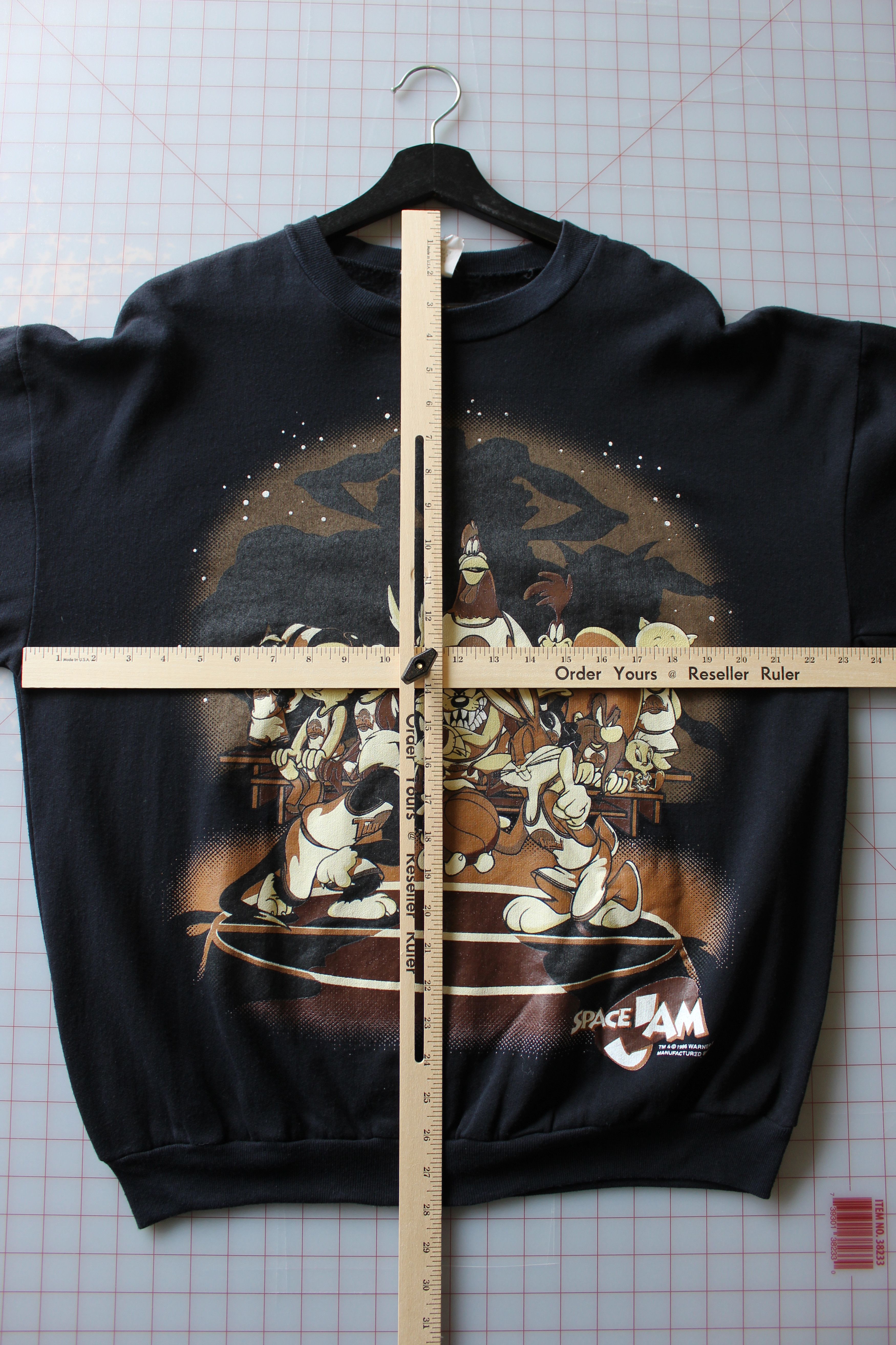Vintage × Warner Bros SPACE JAM LOONEY TUNES SWEATSHIRT 1996 Size US XL / EU 56 / 4 - 2 Thumbnail