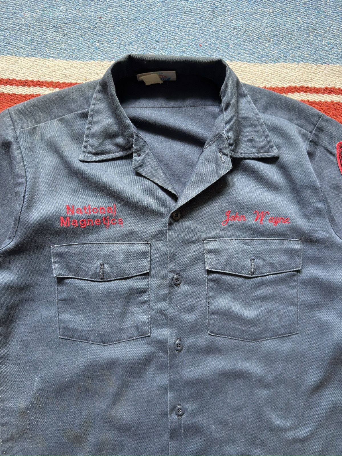 Dickies × Vintage Vintage 1980s Dickies Workshirt Size US L / EU 52-54 / 3 - 2 Thumbnail
