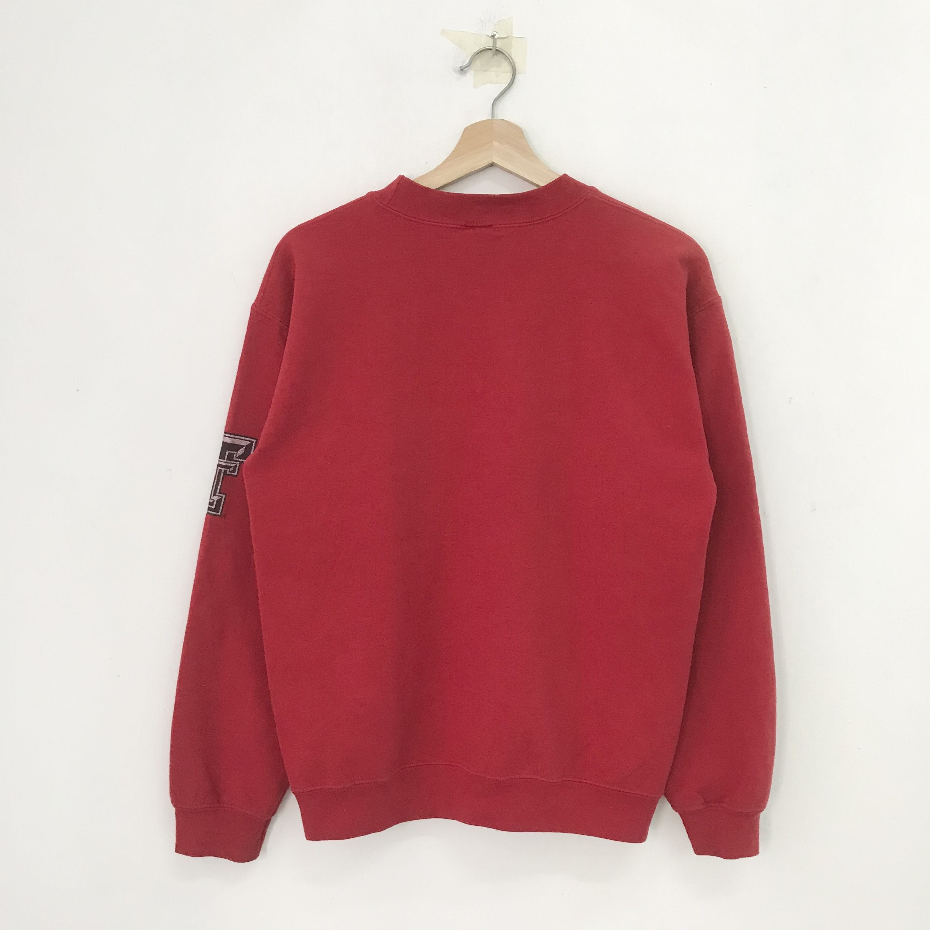 Gildan Vintage Texas Tech University Ncaa Red Sweater - 464 Size US M / EU 48-50 / 2 - 2 Thumbnail