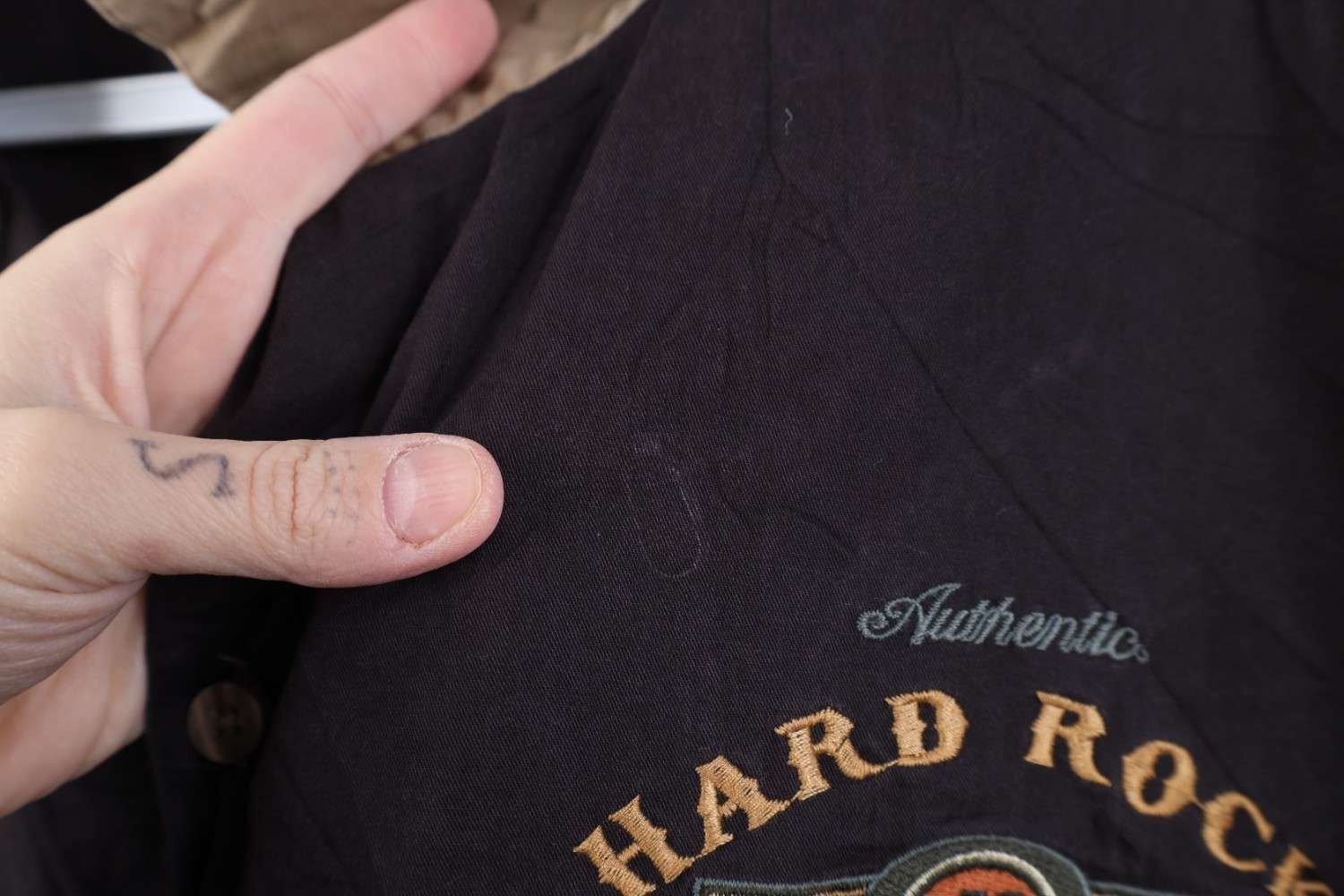 Hard Rock Cafe Vintage Y2K Hard Rock Cafe San Diego Button Shirt Brown Size US XXL / EU 58 / 5 - 6 Thumbnail