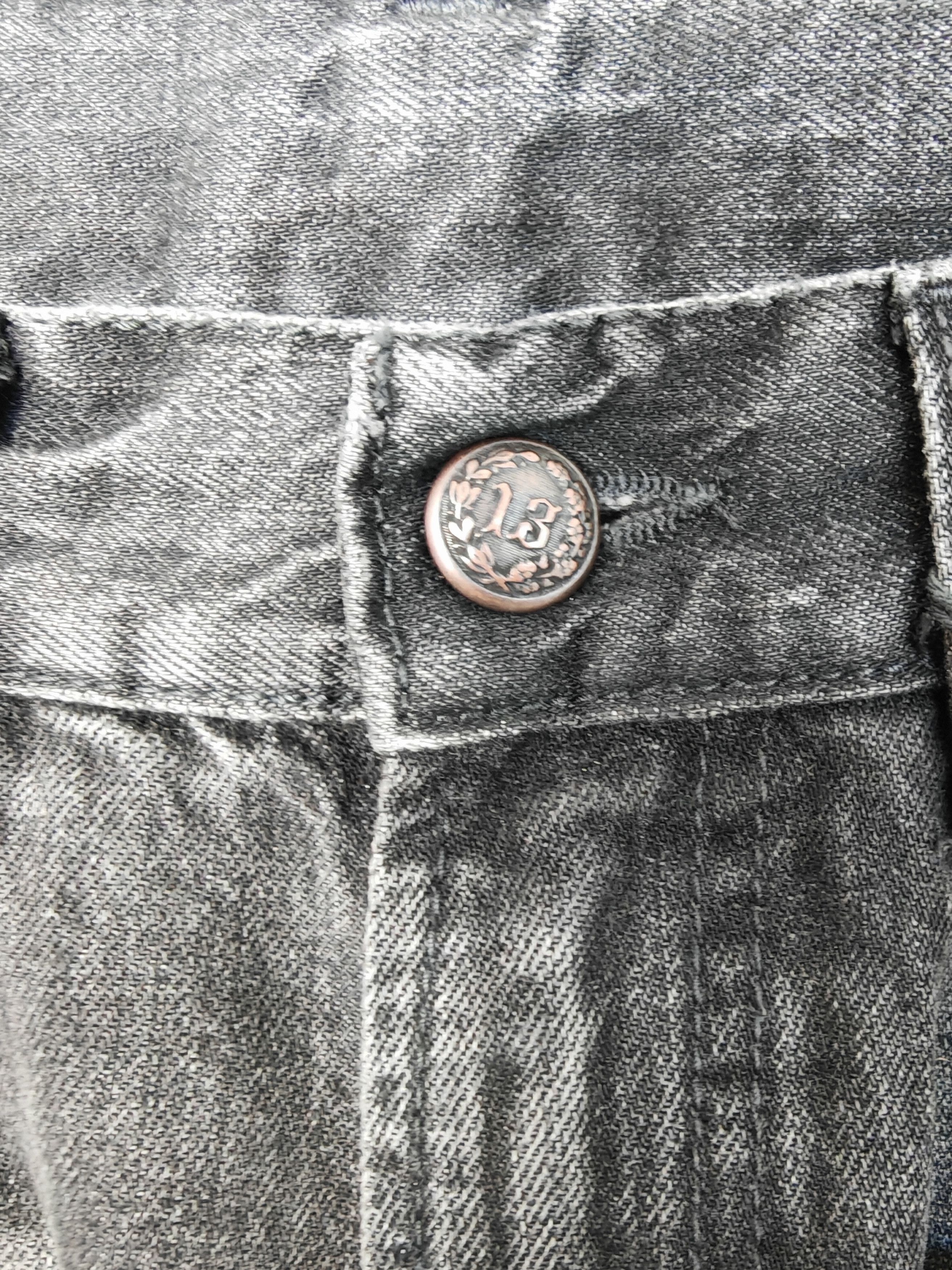 R13 R13 RARE SS19 Factory Sample Cropped Wide Leg Jeans Size 27" / US 4 / IT 40 - 11 Thumbnail