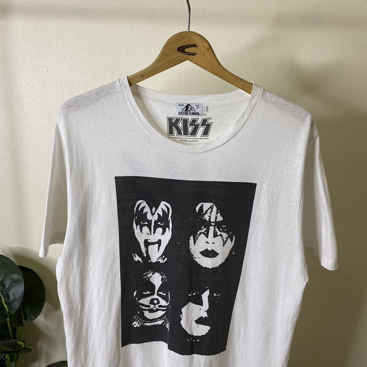 Hysteric Glamour Hysteric Glamour x Kiss Band Collaboration Tee Size US M / EU 48-50 / 2 - 2 Thumbnail