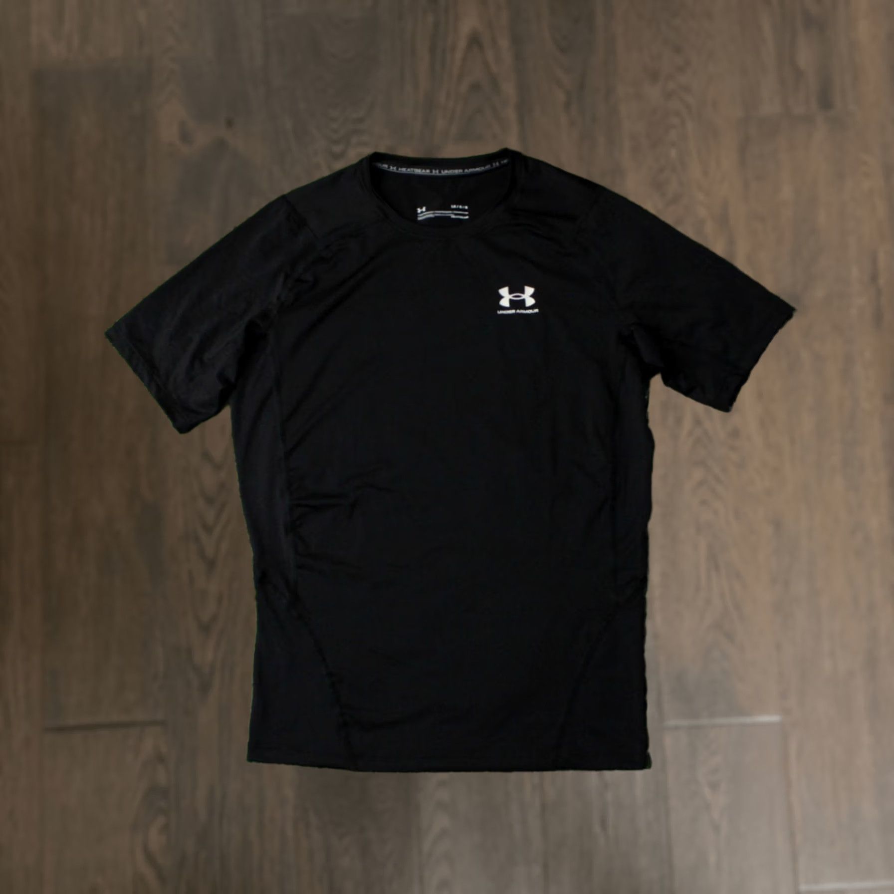 Under Armour UNDER ARMOUR HEATGEAR Original MEN T-Shirt Jersey SIZE L BLACK Short Sleeve Crew Neck CrossFit Base Layer Size US L / EU 52-54 / 3 - 1 Thumbnail