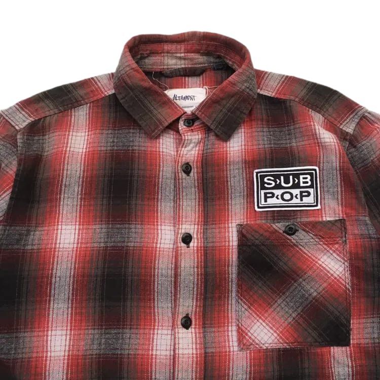 Altamont Rare! Altamont Sub Pop Series Plaid Flannel Size US M / EU 48-50 / 2 - 2 Thumbnail