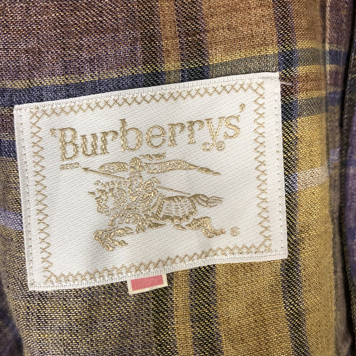 Burberry 🔥Vintage Burberrys Chore Jacket Tartan Design Size US M / EU 48-50 / 2 - 17 Thumbnail