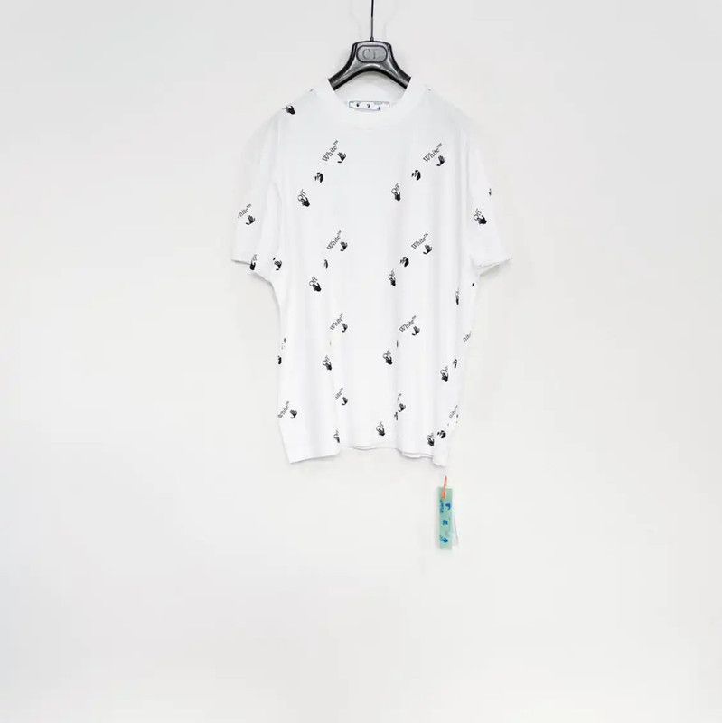 Off-White Men's Short Sleeve T-Shirt Summer 0089