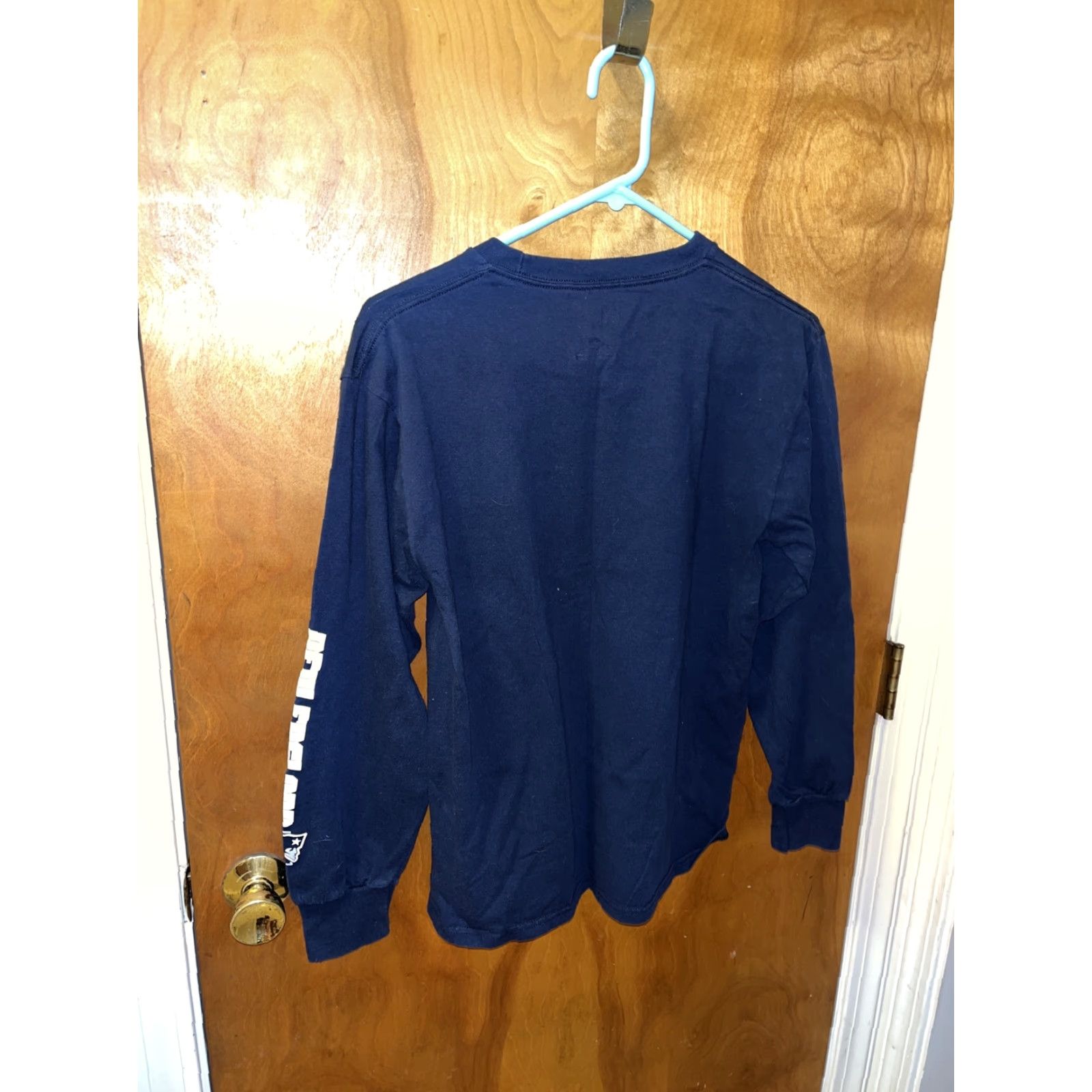 NFL Vintage New England Patriots NFL T-Shirt Men’s Long Sleeve Blue Size Medium Sports Football Size US M / EU 48-50 / 2 - 5 Thumbnail