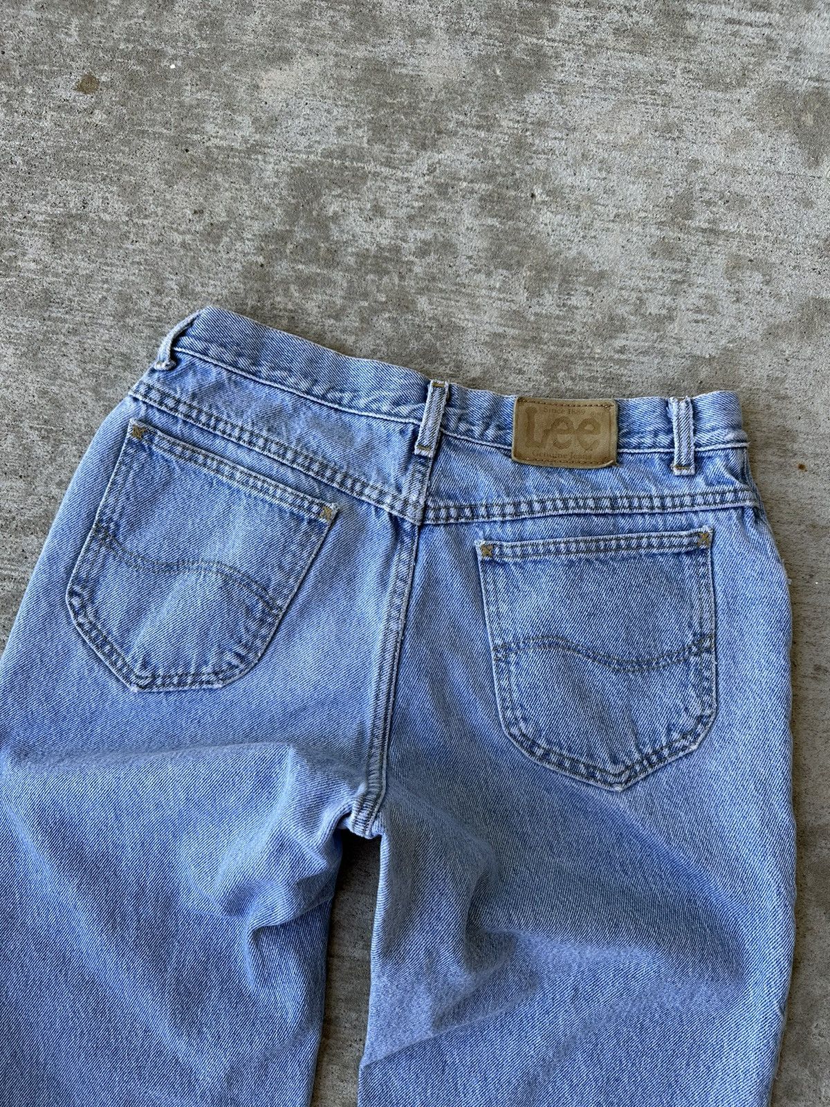 Lee 90s Lee Light Wash Denim Jeans Size US 31 - 9 Thumbnail